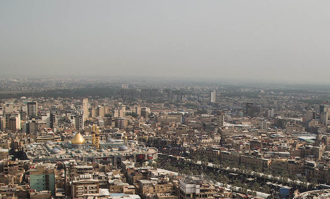 تصاویرهوایی از کربلای معلی