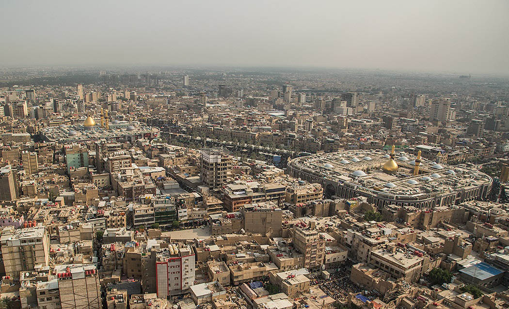 تصاویرهوایی از کربلای معلی