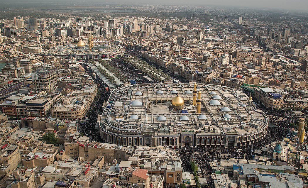 تصاویرهوایی از کربلای معلی