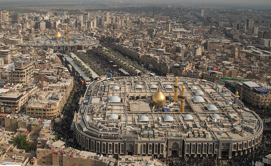 تصاویرهوایی از کربلای معلی
