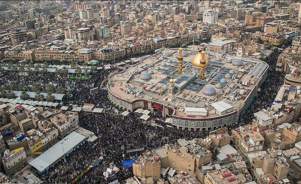 تصاویر هوایی از کربلای معلی