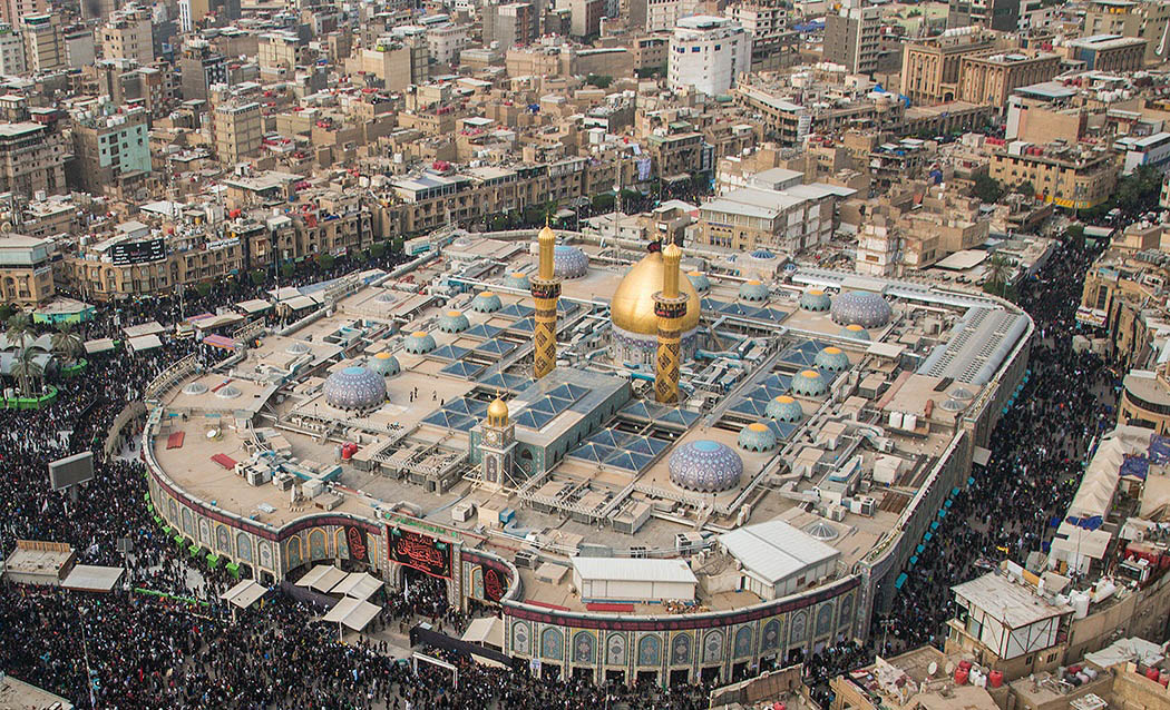 تصاویرهوایی از کربلای معلی