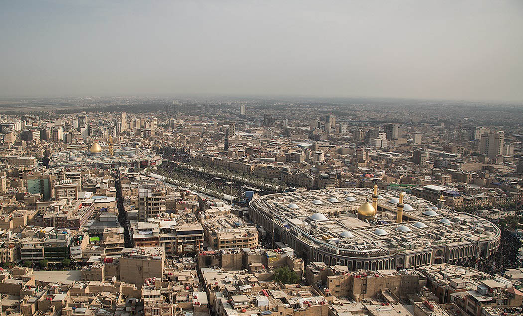 تصاویرهوایی از کربلای معلی