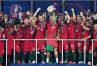 پرتغال فاتح یورو2016 شد/ همه تیم برای رونالدو جنگید/ اشک های رونالدو به شادی تبدیل شد/ رونالدو لنگان لنگان جام را بالای سر برد