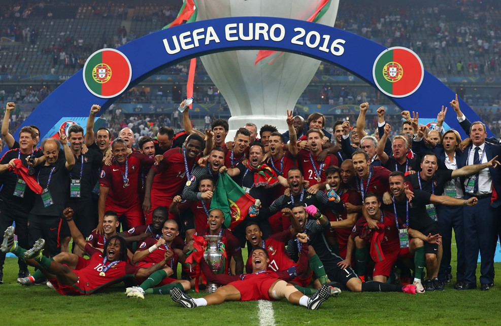 گزارش تصویری قهرمانی پرتغال درفینال یورو 2016