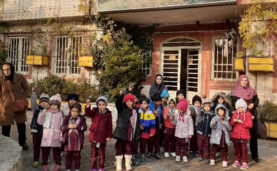 گلخانه بوستان ریما در منطقه21 میزبان کودکان دوستدار طبیعت شد