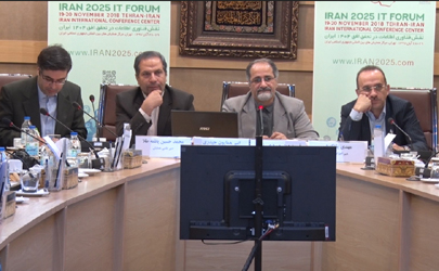هدف همایش نقش فناوری اطلاعات در تحقق افق 1404 ایران ایجاد ارتباط بین سرمایه‌گذاران و استارت‌آپ‌ها است/ قدرت هوشمند ارتباط موثری بین حاکمیت و سمن‌ها و صنعت و مردم پدیدمی آورد/ تسهیل اموراقتصادی دربخش‌های دولتی وخصوصی باکمک دیجیتال مهمترین هدف ما است