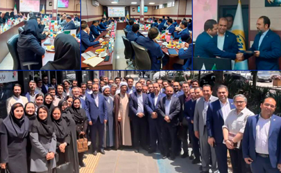 گفتگو با کارکنان و شبکه فروش شرکت همزمان با دهه امامت و ولایت / بازدید مدیر عامل بیمه کوثر از سرپرستی استان خراسان رضوی