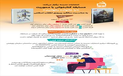 انتشارات مدرسه مسابقه اینترنتی کتابخوانی برگزار می‌کند 