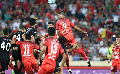 تساوی پرسپولیس وفولاد درحضور 60هزارهوادار