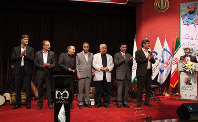 برگزاری آیین گرامیداشت روز پزشک در بیمارستان میلاد تهران با حمایت مالی بانک رفاه