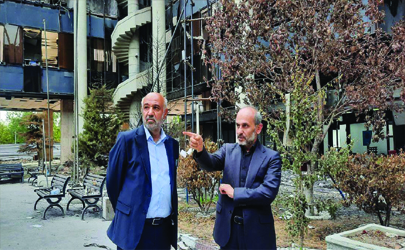 میدری: ساختمان شیشه‌ای برای همه مردم خاطره انگیز است/ جبلی: بخشی از استودیوی شبکه خبر به عنوان نماد مقاومت باقی می‌ماند 