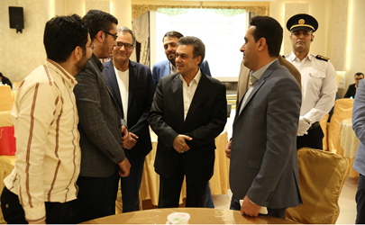 تجلیل از اصحاب رسانه با حضور مدیرعامل بانک ملت