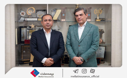 دیدار دبیرکل سندیکای بیمه‌گران ایران با مدیرعامل جدید بیمه ملت 