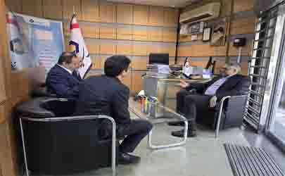 بازدید رئیس هیئت‌مدیره بانک سینا از شعب مدیریت منطقه گیلان
