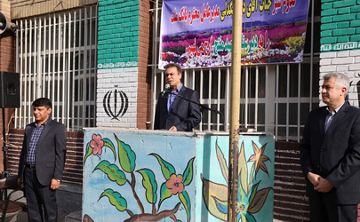 مدیرعامل بانک ملت در منطقه ۱۶ تهران زنگ مهر را نواخت