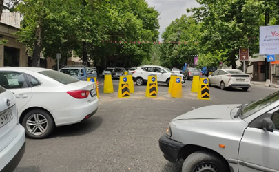 تردد درخیابان شریعتی روان می شود