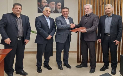 برگزاری آیین تکریم و معارفه مدیرکل بیمه ایران در استان قزوین 