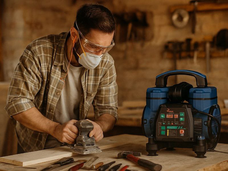 چه پمپ بادی برای ابزار بادی نجاری مناسب است؟