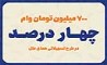 پرداخت ۷ میلیارد ریال تسهیلات قرض الحسنه به اشخاص حقوقی از سوی مؤسسه اعتباری ملل