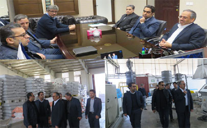بازدید مدیران استانی بانک ایران زمین از شرکت گرانول مروارید