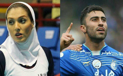 ازدواج کاوه رضایی با بازیکن تیم ملی والیبال بانوان + تصاویر