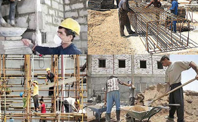 یک میلیون کارگر ساختمانی در کشور بیمه می‌شوند