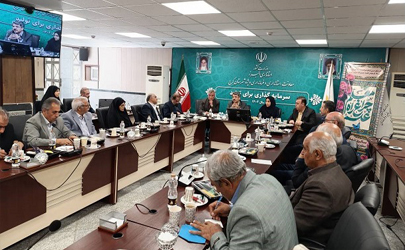 آیین تجلیل از پیشکسوتان فرهنگی شرکت آتیه سازان حافظ استان البرز 
