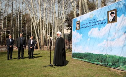 مردم همچنان به همکاری با وزارت بهداشت برای غلبه بر کرونا ادامه دهند/ بهره برداری از 1290 هکتار جنگلکاری در اطراف تهران اقدام بسیار ارزشمندی است/ ضرورت استفاده از درختان مثمر در درختکاری و جنگلکاری