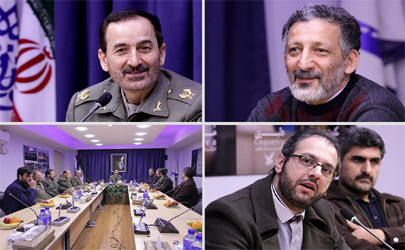 دیدار مسئولان سازمان حفظ آثار و نشر ارزش‌های دفاع مقدس ارتش از حوزه هنری/حمزه‌زاده: فیلم‌های مروج سبك زندگی اسلامی و ایرانی را حمایت می‌كنیم