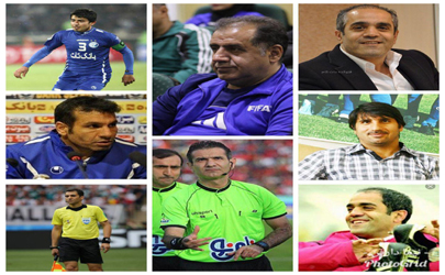 دیدار دوستانه تیم منتخب  پرسپولیس و استقلال  با کودکان کار منطقه 15