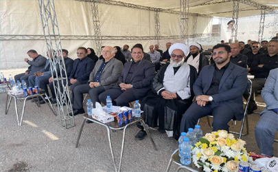 کلنگ‌ مجتمع آموزشی، فرهنگی و ورزشی شهیدان محمد و یعقوب جهانگیری در سیرجان به زمین زده شد   