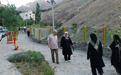 پیاده راه دارآباد ایمن سازی می شود