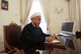روحانی درگذشت رییس‌جمهور ازبکستان را تسلیت گفت