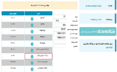 درآمد عمومی دولت در قبوض تلفن همراه چیست؟