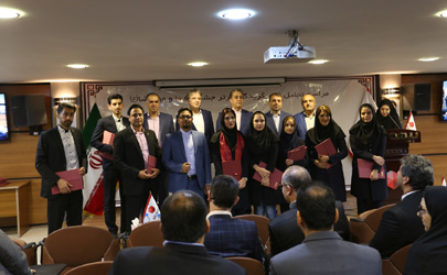 مراسم تجلیل از برگزیدگان برتر جشنواره «ما» و مهر رضا (ع)