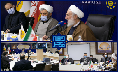 نشست صمیمی آیت ا... صدیقی با کارکنان بیمه کوثر