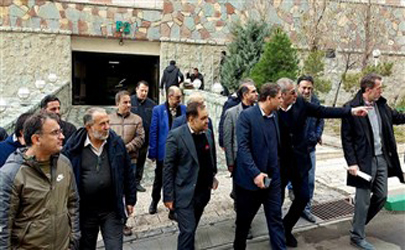 مدیر عامل شرکت مخابرات ایران از اجرای فیبرنوری در سعادت آباد تهران بازدید کرد