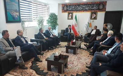 بازدید مدیرعامل بیمه ایران از مجتمع ونوس و دستور تسریع در رسیدگی به پرونده بیمه‌ای