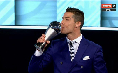 رونالدو مرد سال فیفا شد/ بهترین های فوتبال درسال2016 معرفی شدند