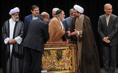 آیین نکوداشت و تکریم حجت الاسلام امرودی در ایوان شمس برگزار شد