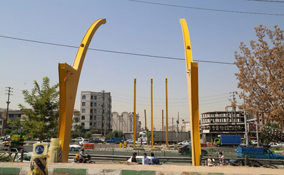 احداث عریض ترین پل موتوررو تهران در منطقه 15