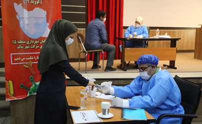 انجام دومین مرحله غربالگری کارکنان شهرداری منطقه ۱۵  