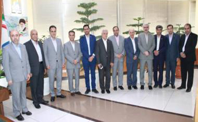 دیدار رئیس هیات مدیره بیمه سرمد با مدیر شعب بانک صادرات خراسان رضوی