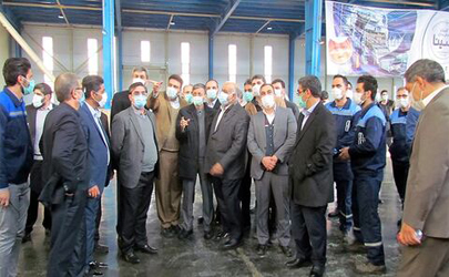 افتتاح قوطی سازی سینا کن در کرمانشاه با تأمین مالی بانک صنعت و معدن
