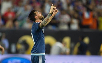 مسی بهترین گلزن تاریخ آرژانتین شد