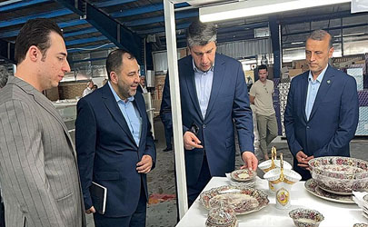 بازدید مدیران ارشد بانک توسعه صادرات ایران از شرکت کلور