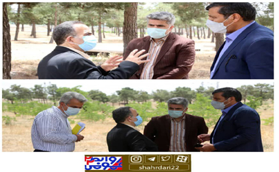 بازدید تخصصی شهردار منطقه۲۲ از محل احداث تصفیه خانه خرگوش دره 