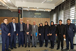 بازدید مدیرعامل بانک سرمایه از شعبه شیراز شمالی