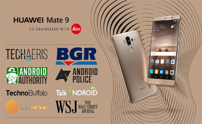 هشت جایزه ارزشمند CES 2017 برای Mate 9  هواوی